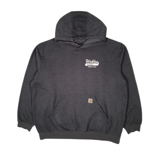 Mens Grey Carhartt  Hoodie Jumper