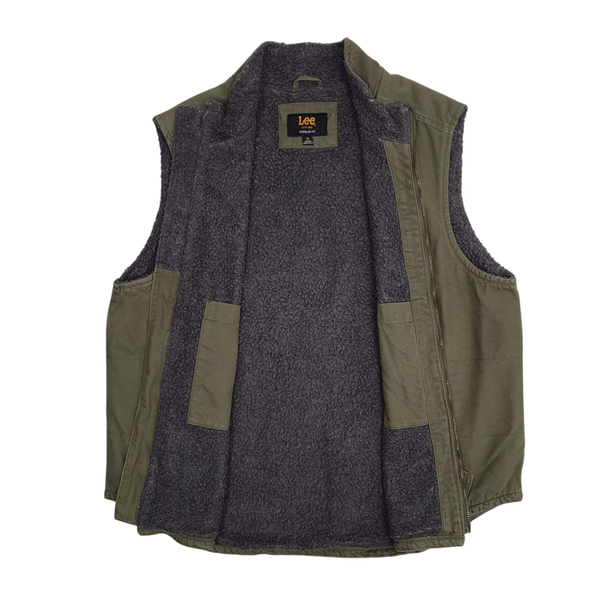 Mens Green Lee   Coat