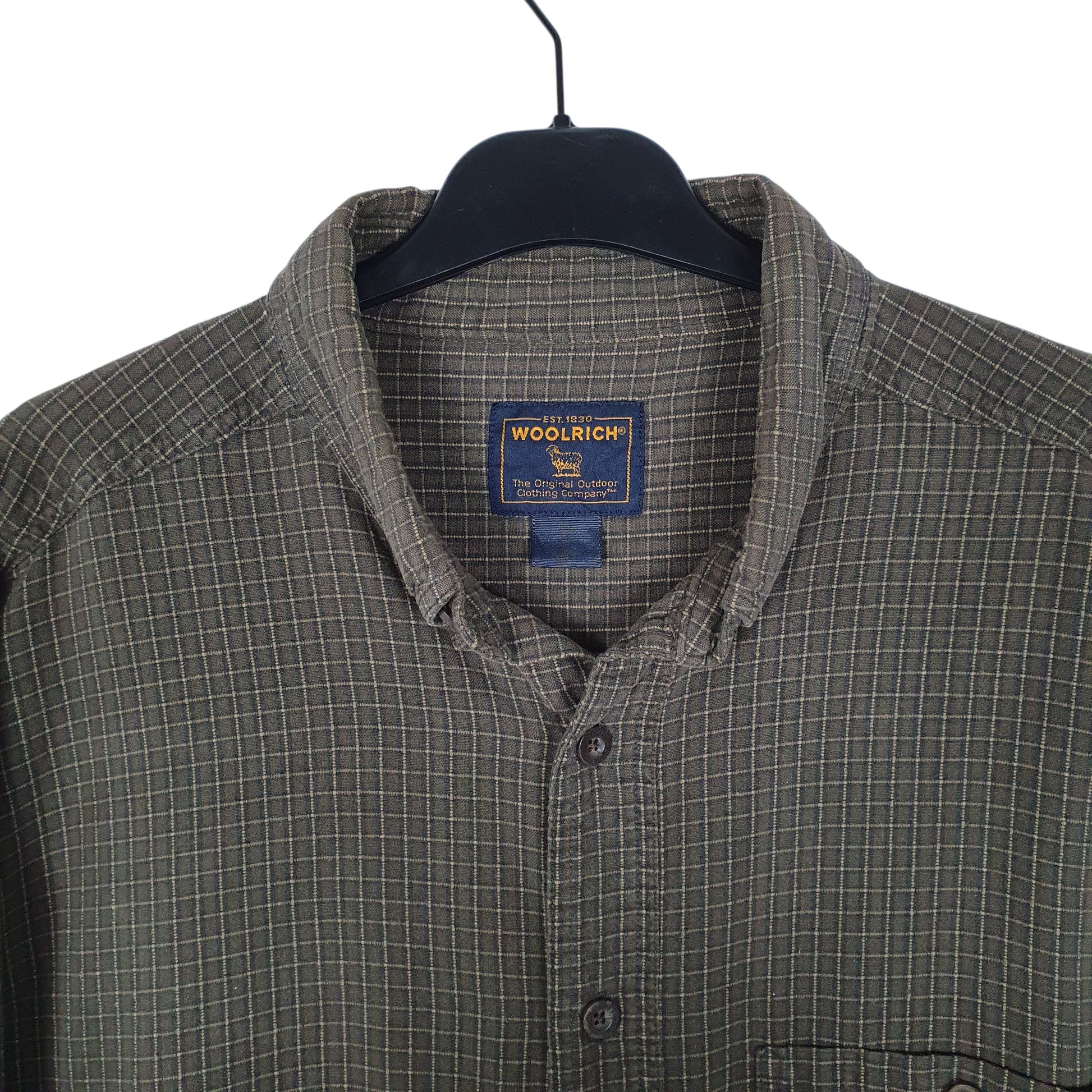 Mens Green Woolrich   Shirt