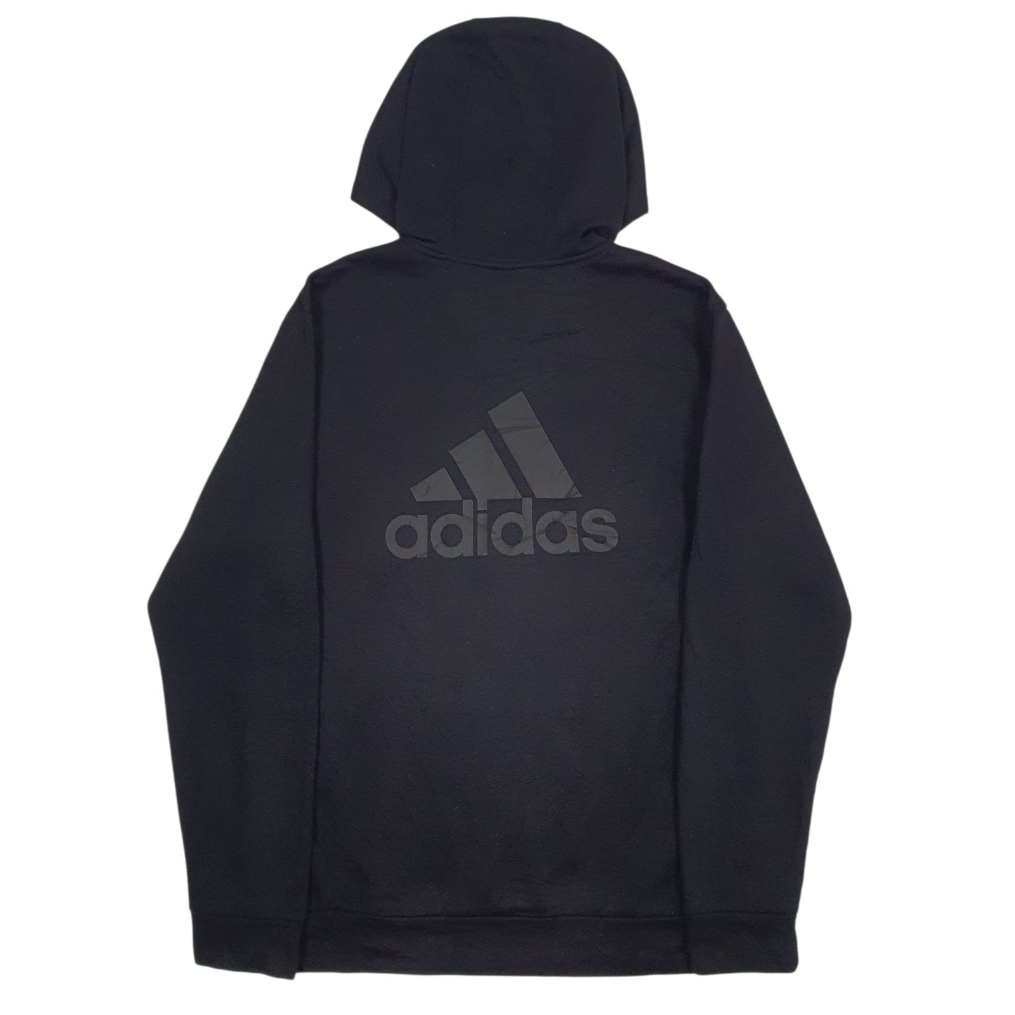 Mens Black Adidas  Hoodie Jumper