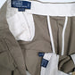 Mens Beige Polo Ralph Lauren Andrew Pant Double Pleated  Trousers