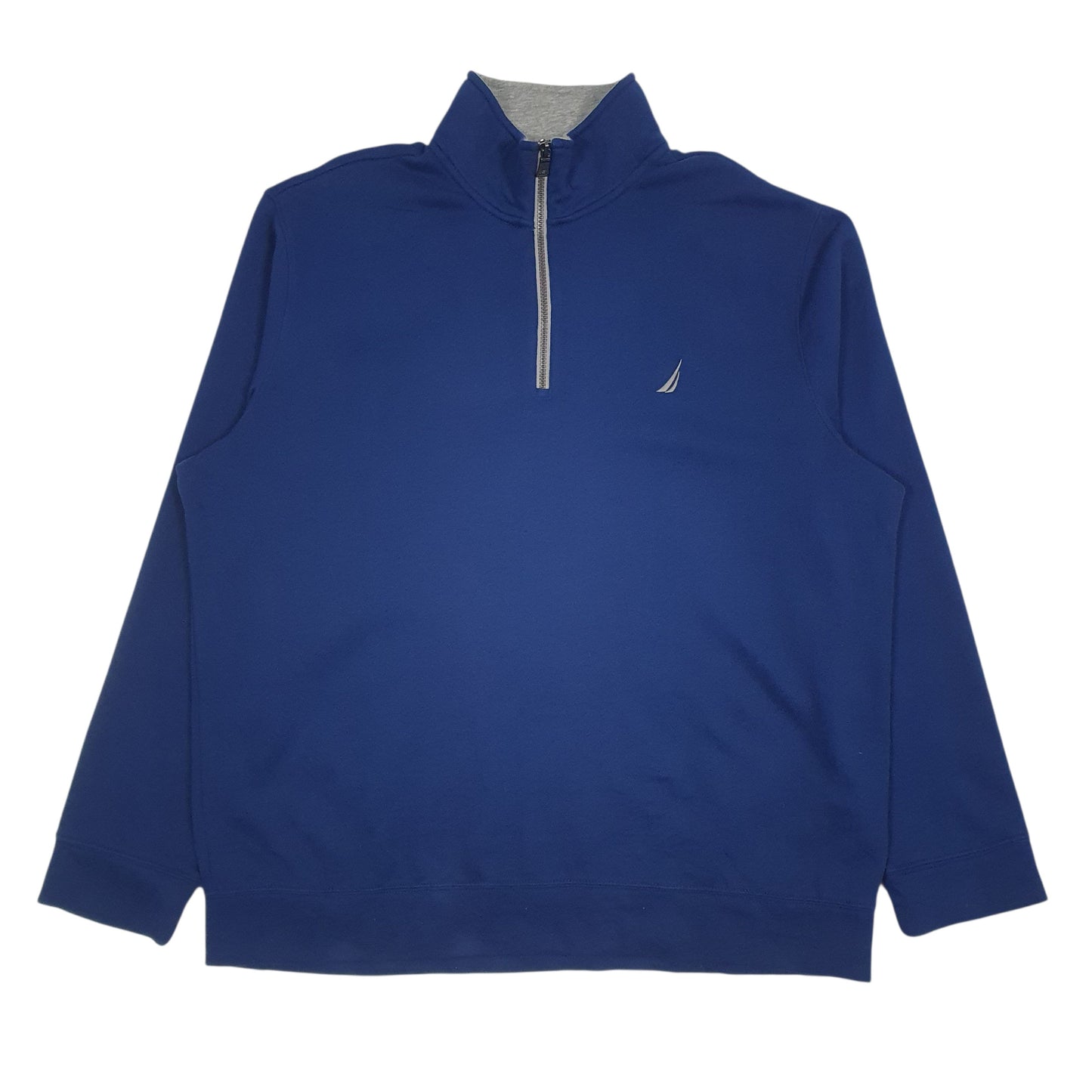 Mens Blue Nautica  Full Zip Jumper