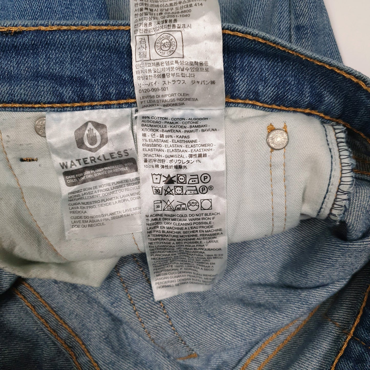 Mens Blue Levis   Jeans