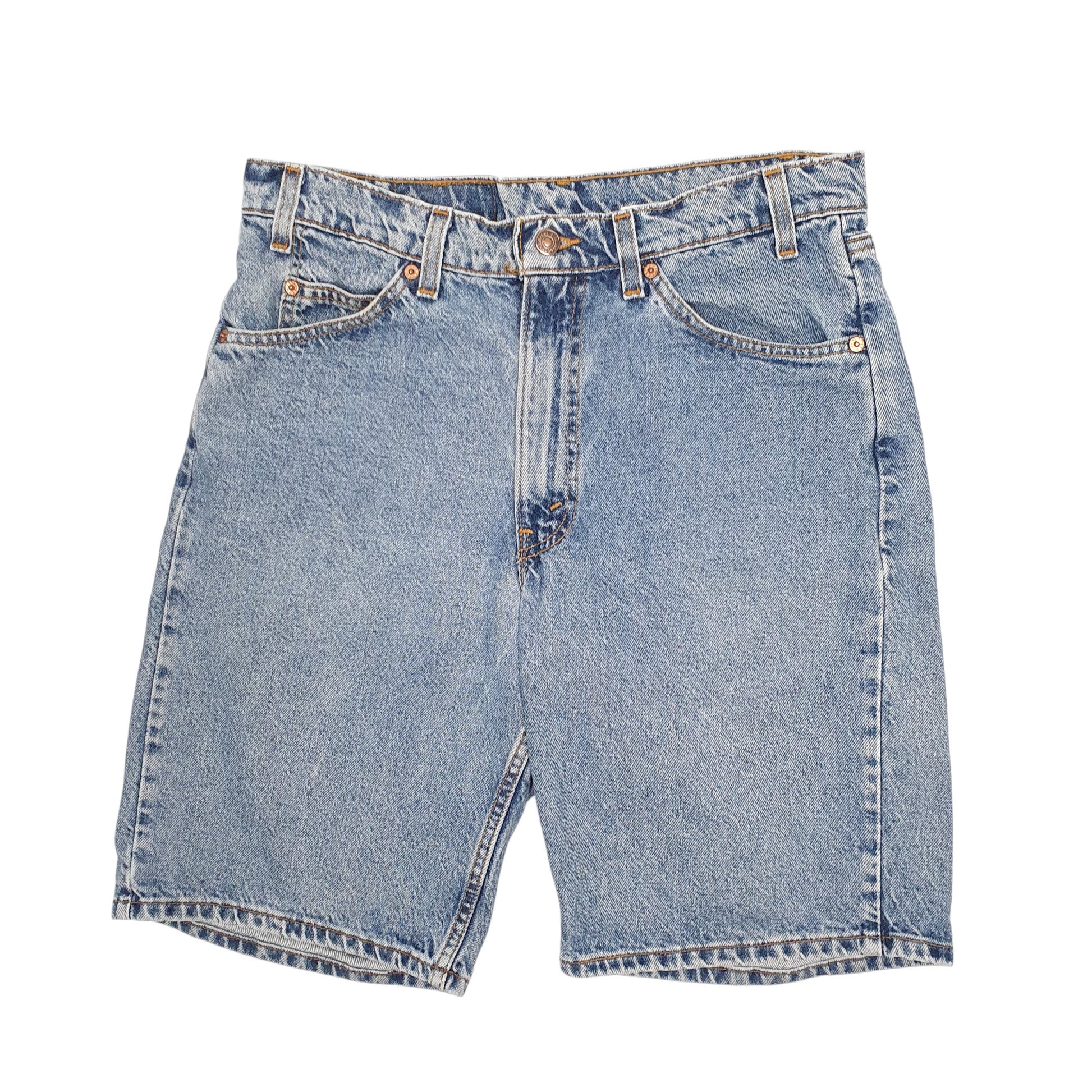 Mens Blue Levis 550 Vintage 90s Denim Shorts