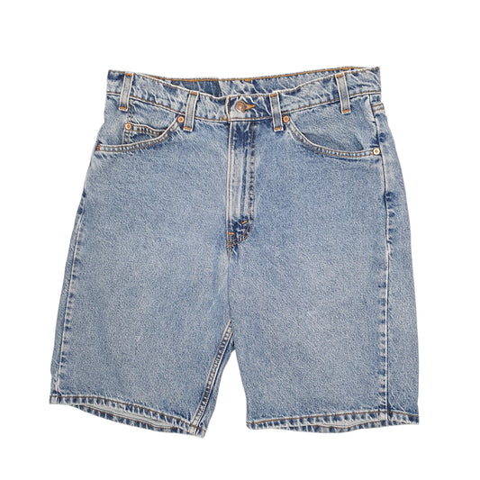 Mens Blue Levis 550 Vintage 90s Denim Shorts