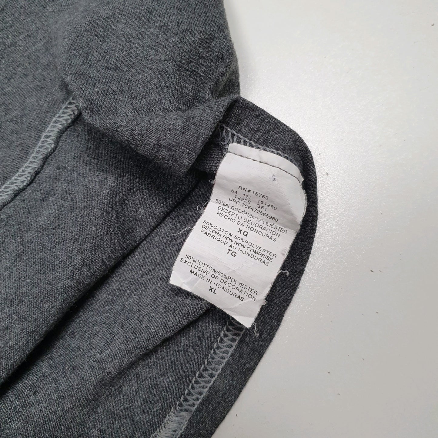 Mens Grey Champion   T Shirt