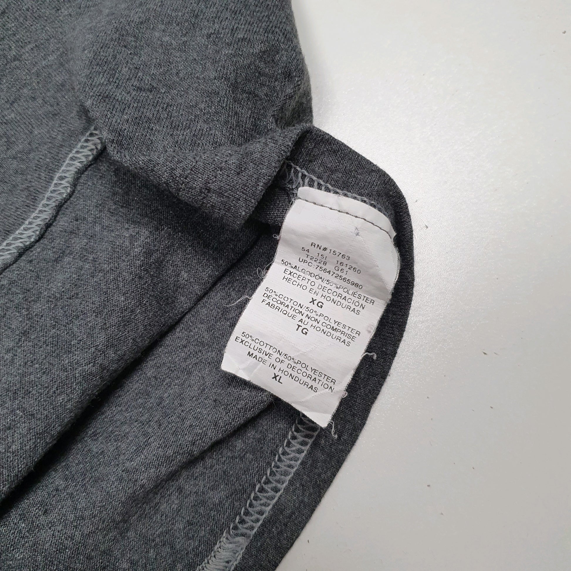 Mens Grey Champion   T Shirt