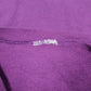 Womens Purple Unbranded Baggy Crewneck Jumper