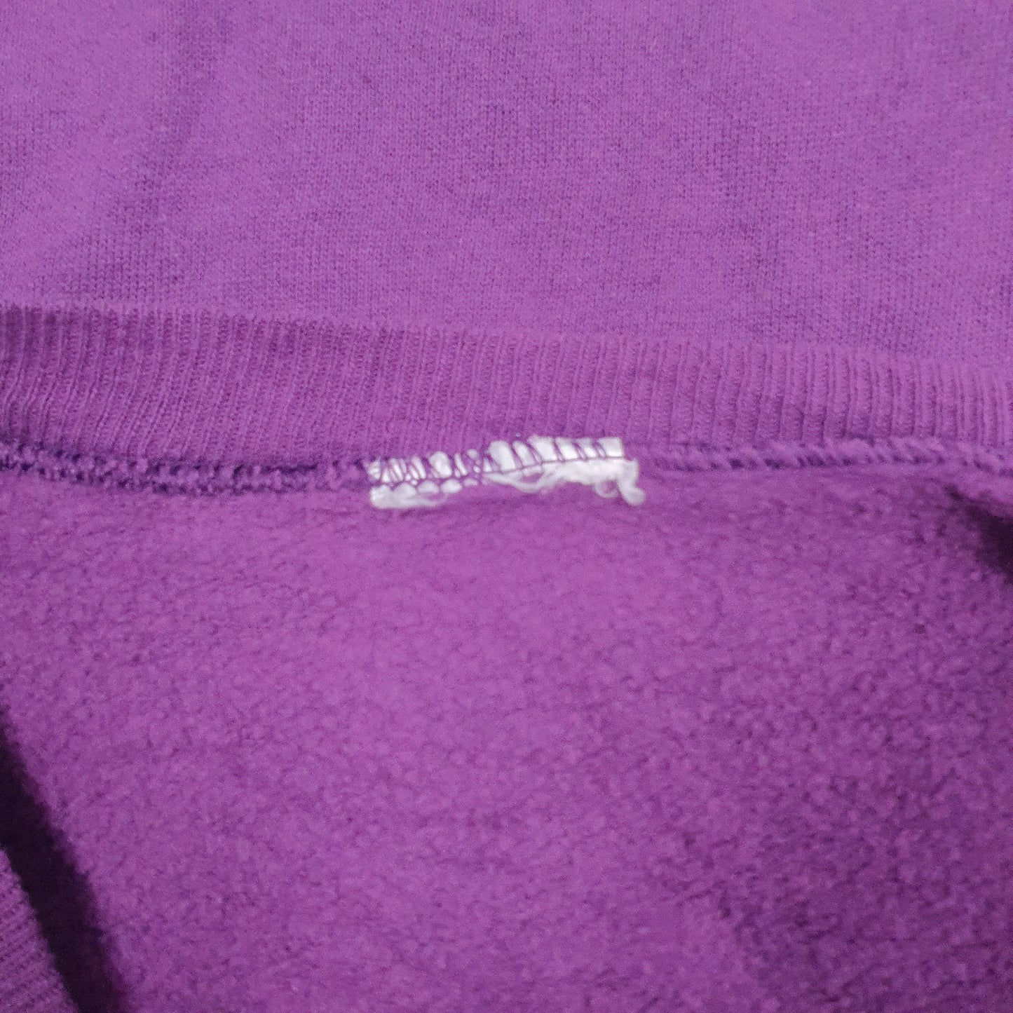 Womens Purple Unbranded Baggy Crewneck Jumper