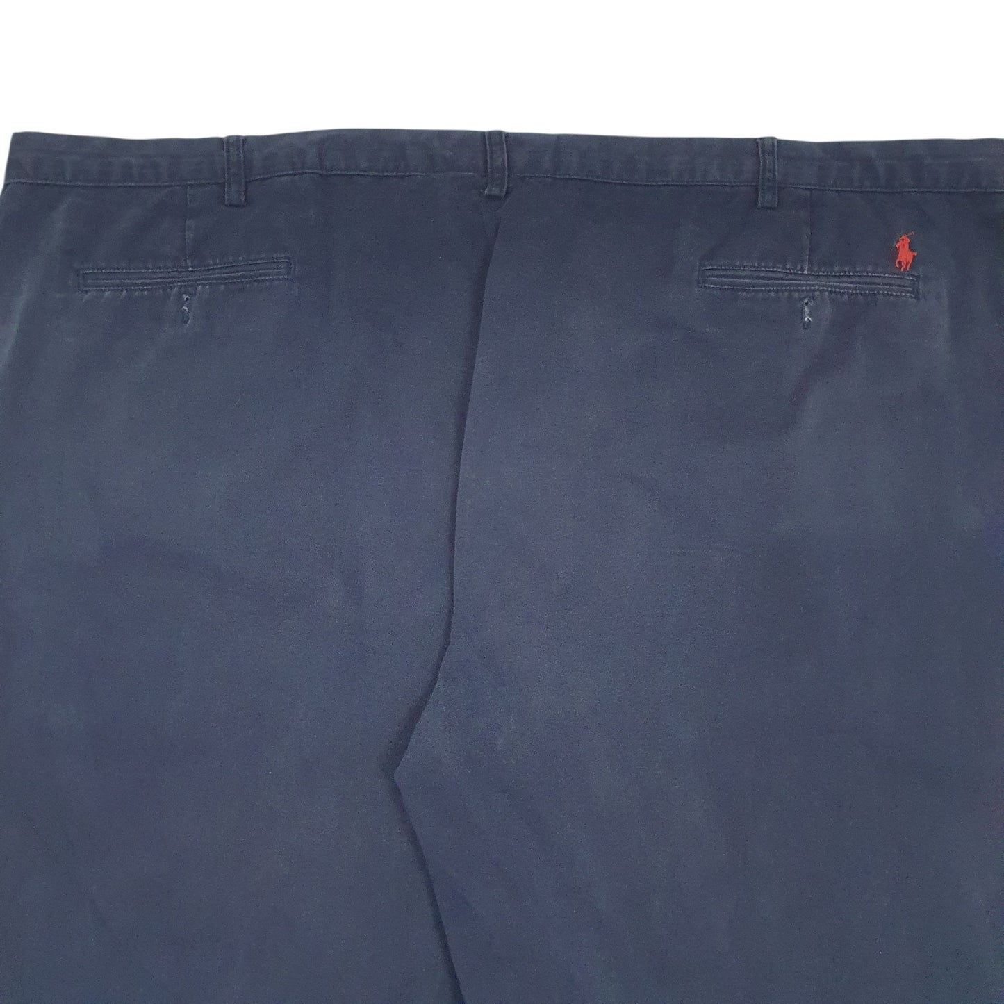 Mens Navy Polo Ralph Lauren Big Preston Pant Vintage  Trousers