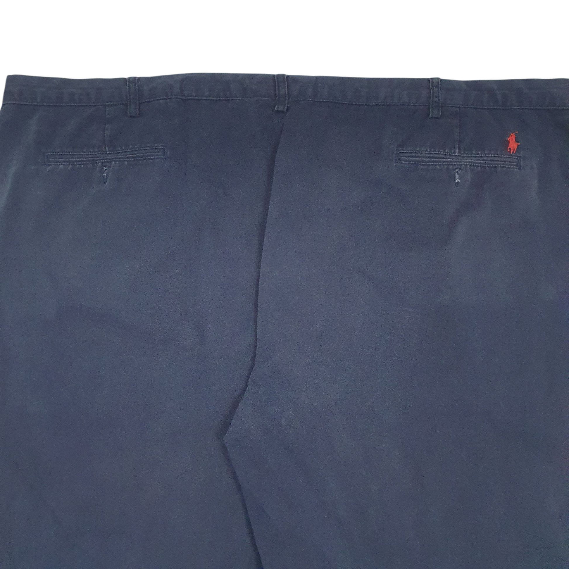 Mens Navy Polo Ralph Lauren Big Preston Pant Vintage  Trousers