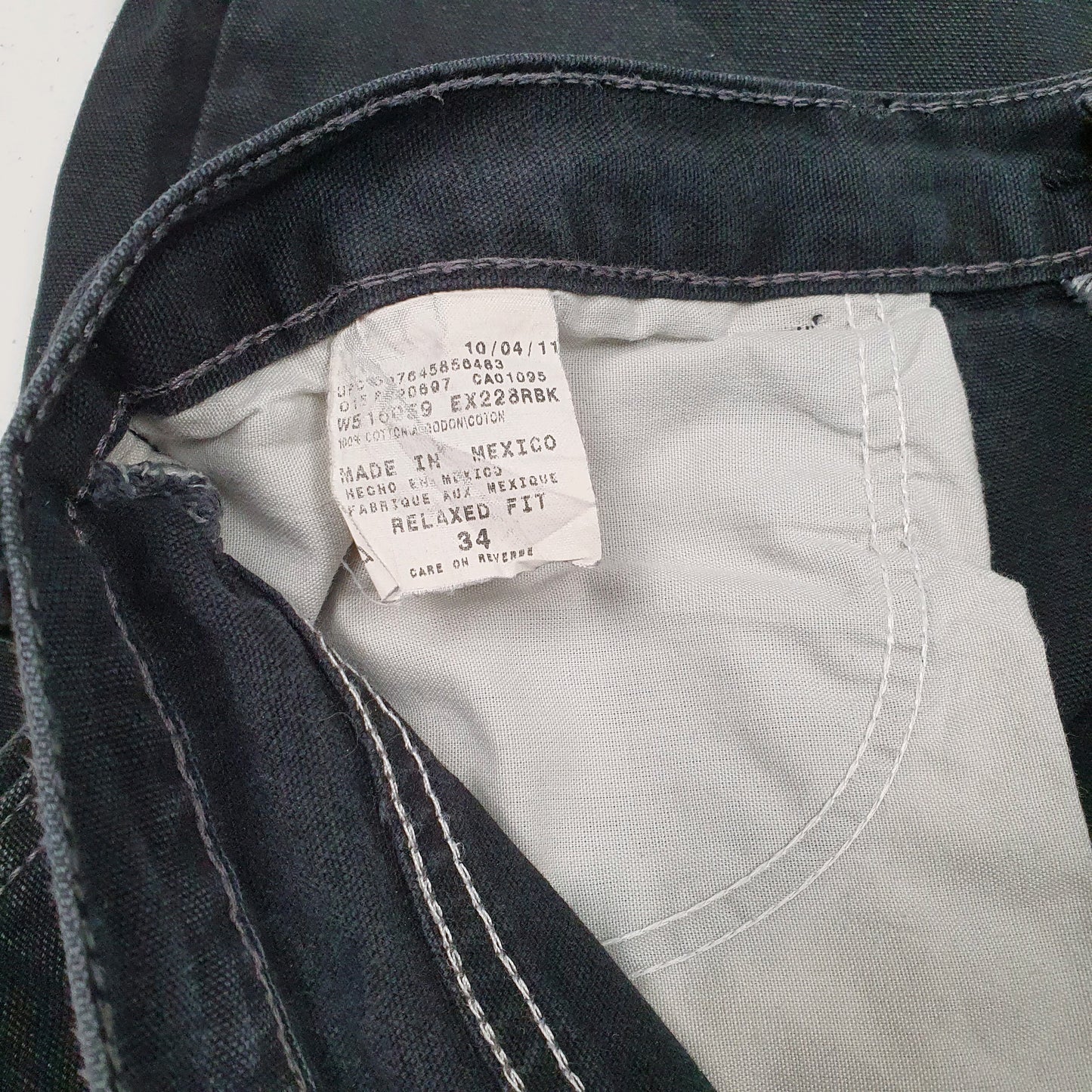 Mens Black Dickies   Shorts