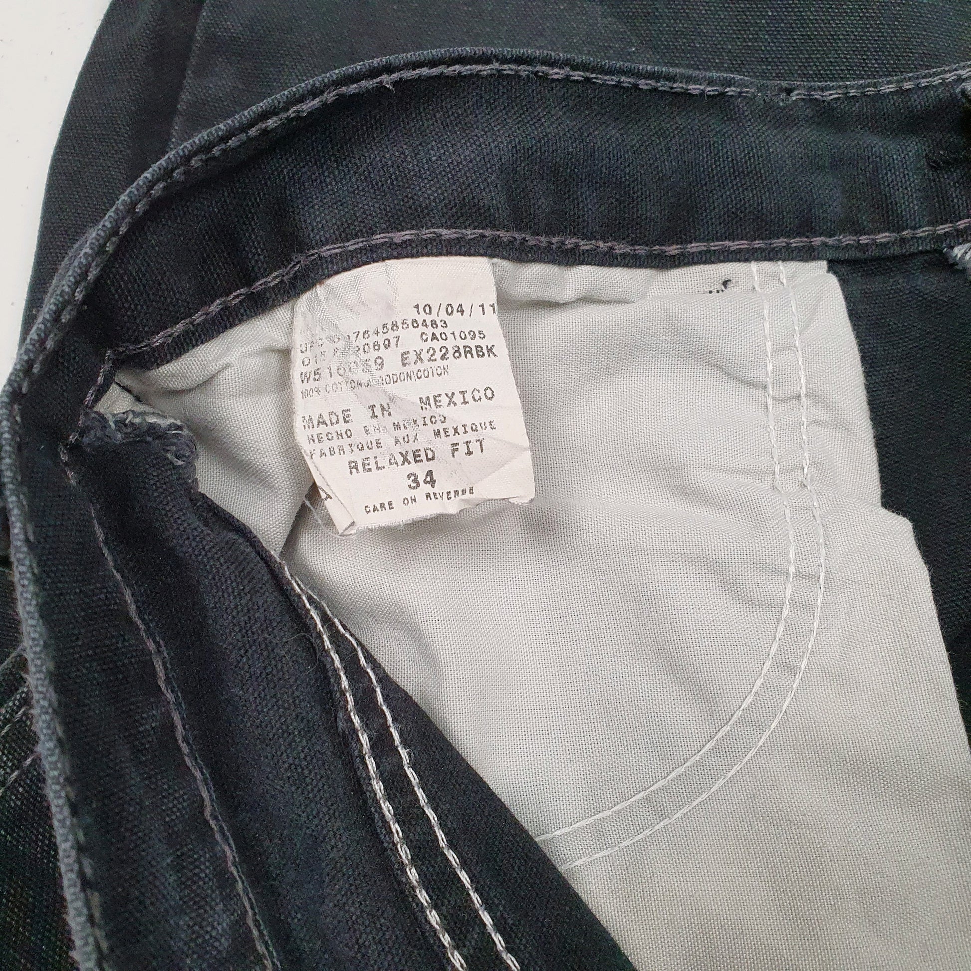 Mens Black Dickies   Shorts