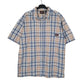 Mens Blue Dickies  Short Sleeve Shirt