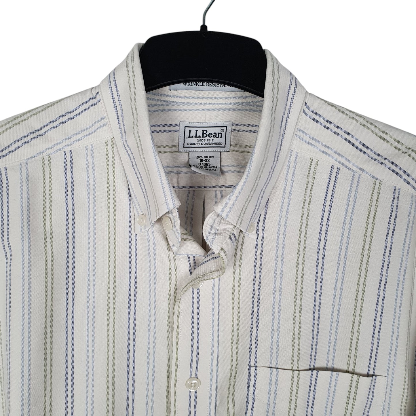 Mens White L.L.Bean   Shirt