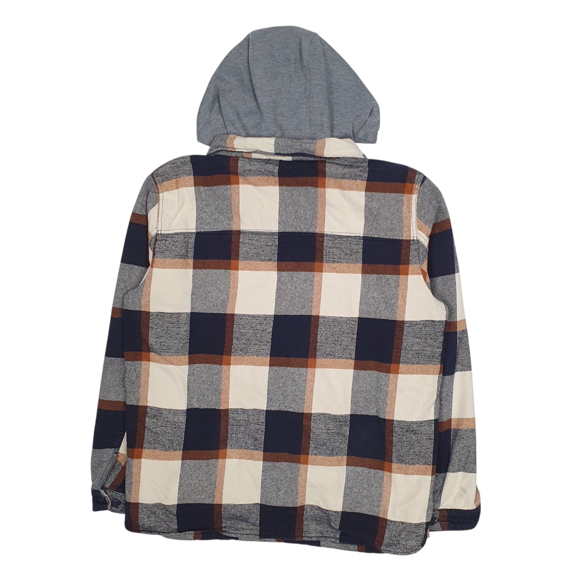 Mens Cream Levis Overshirt Sherpa Lined Hoodie  Coat