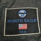 Mens Black North Sails  Crewneck Coat