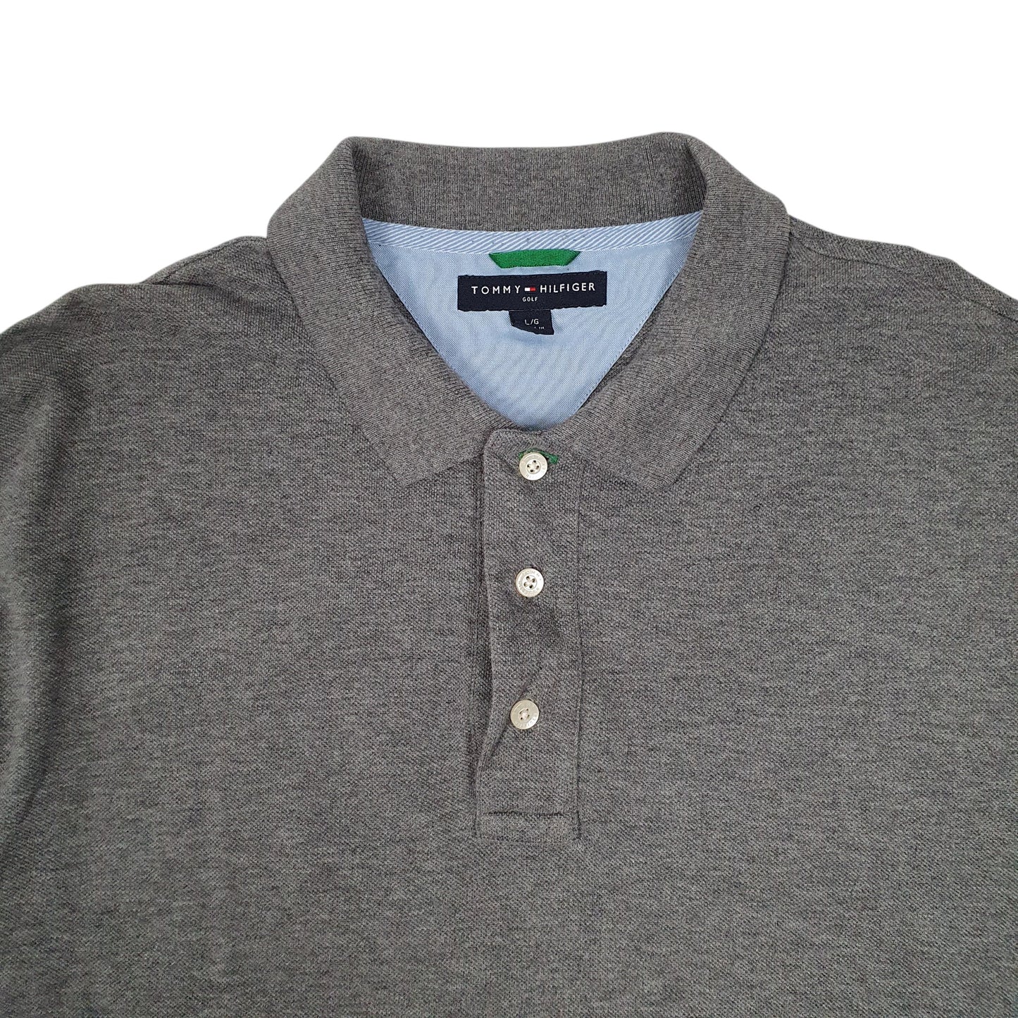 Mens Grey Tommy Hilfiger Golf  Polo Shirt