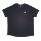 Mens Black Carhartt  Short Sleeve T Shirt