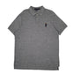 Mens Grey Polo Ralph Lauren Polo Bear Short Sleeve Polo Shirt