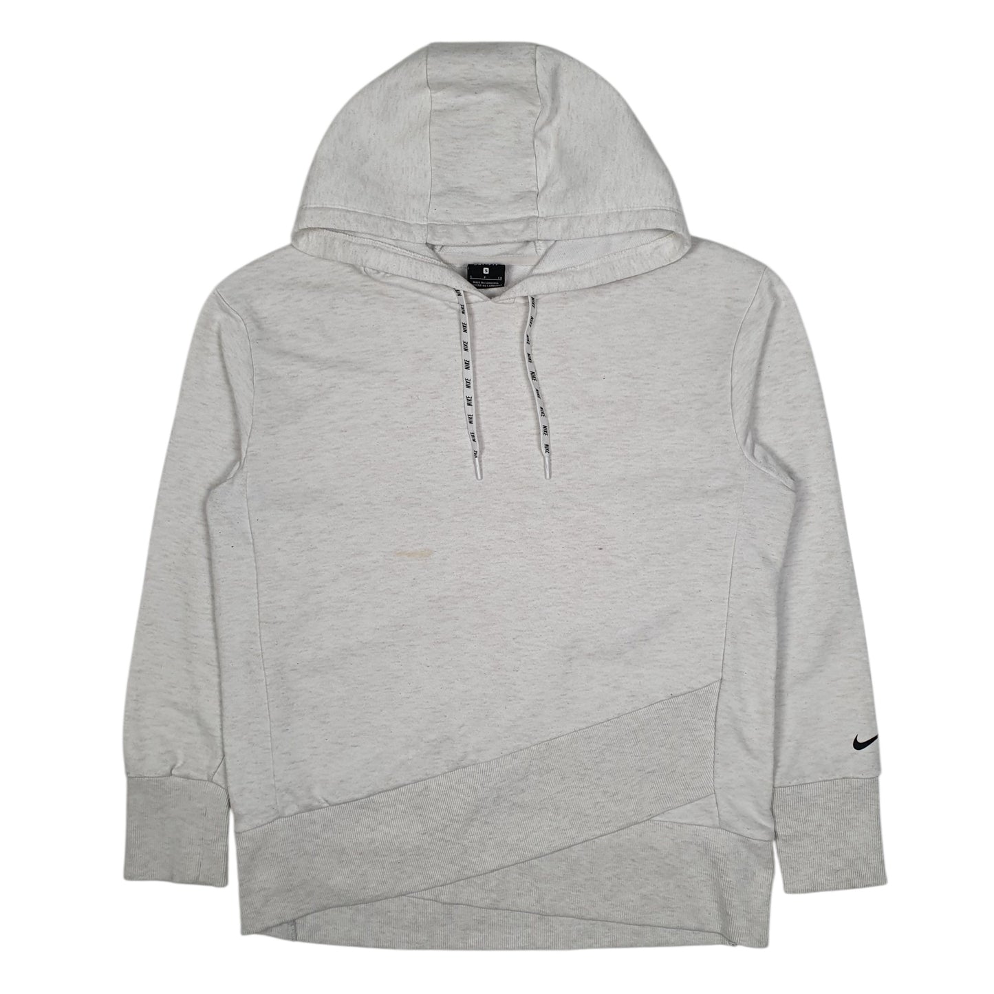 Womens Grey Nike Dri Fit Hoodie Jumper