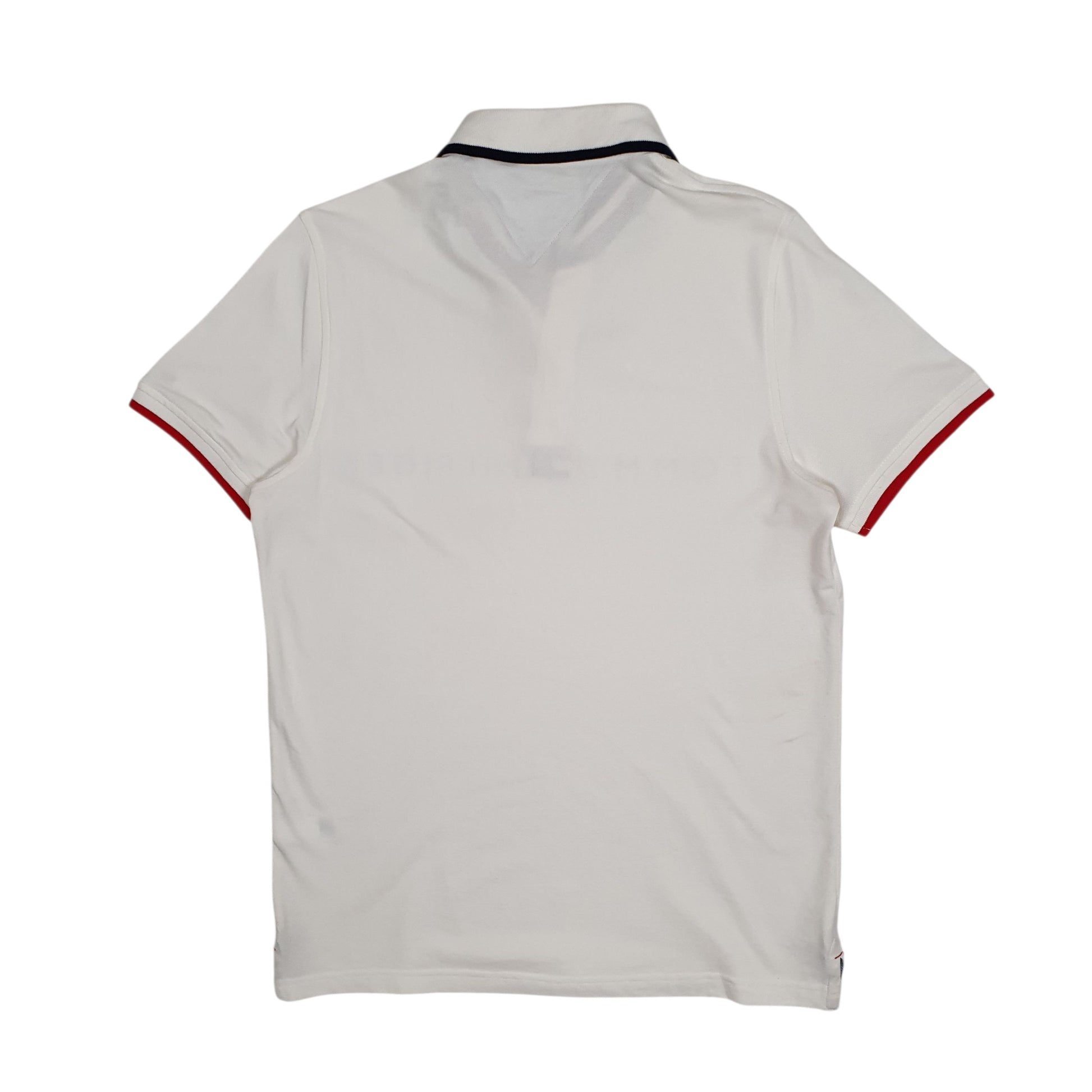 Mens White Tommy Hilfiger   Polo Shirt
