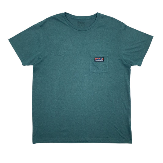 Mens Blue Patagonia Capilene Short Sleeve T Shirt