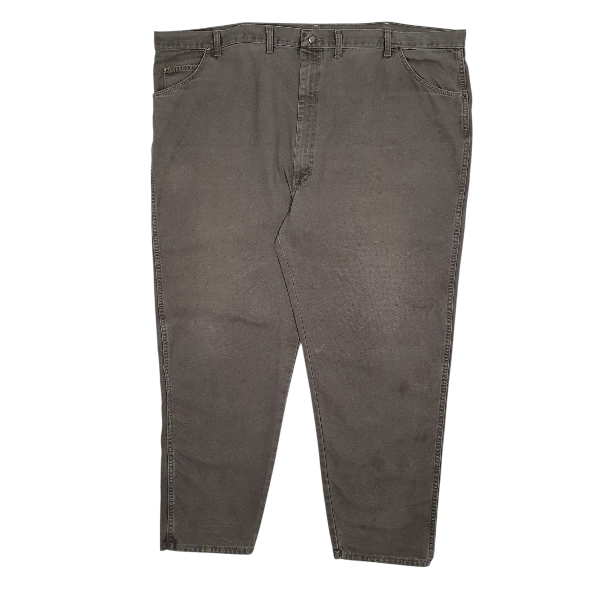 Mens Grey Wrangler Vintage 90s Made In USA Chino Trousers