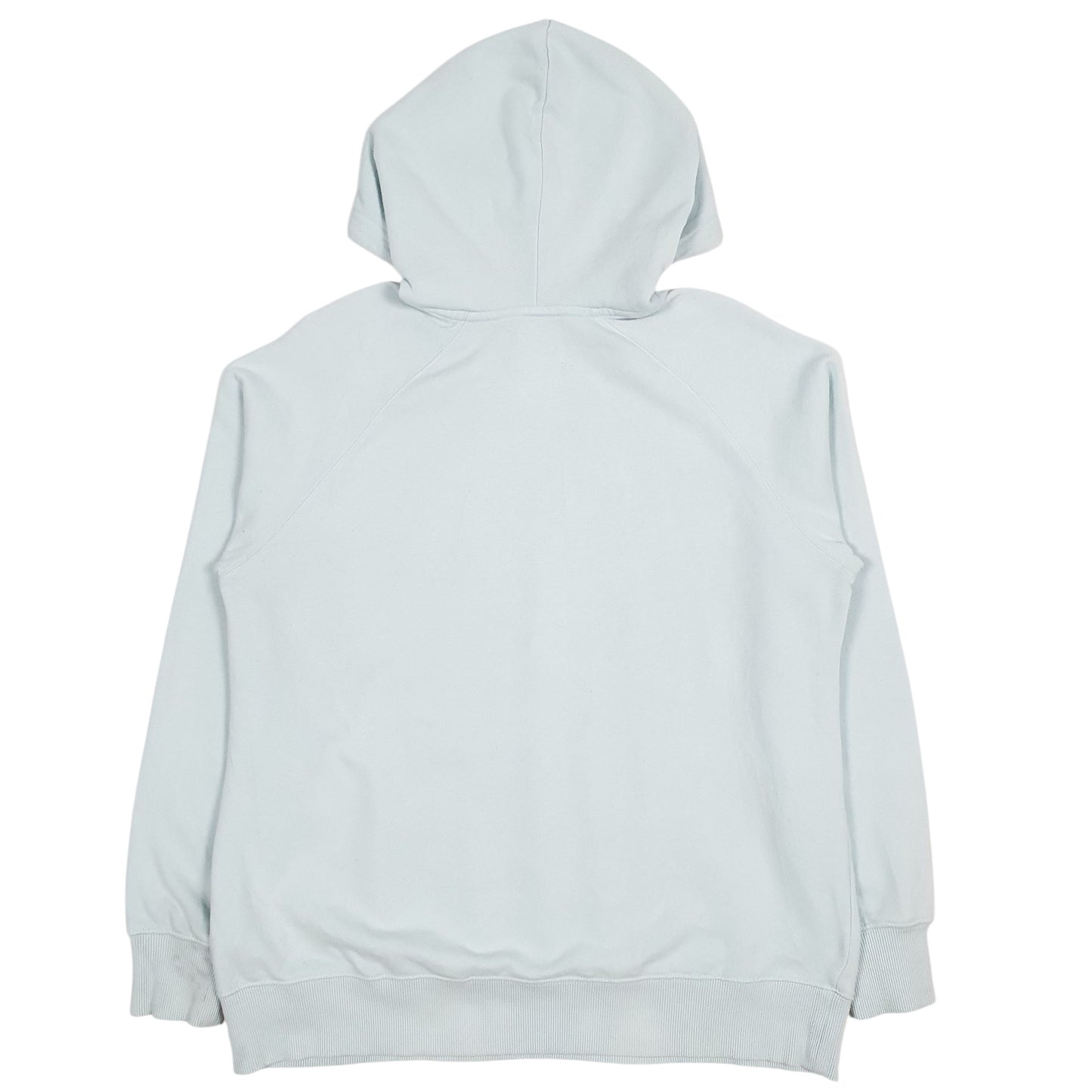 Womens Blue The North Face Spellout Hoodie Jumper