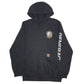 Mens Black Carhartt American Electric Hoodie Jumper