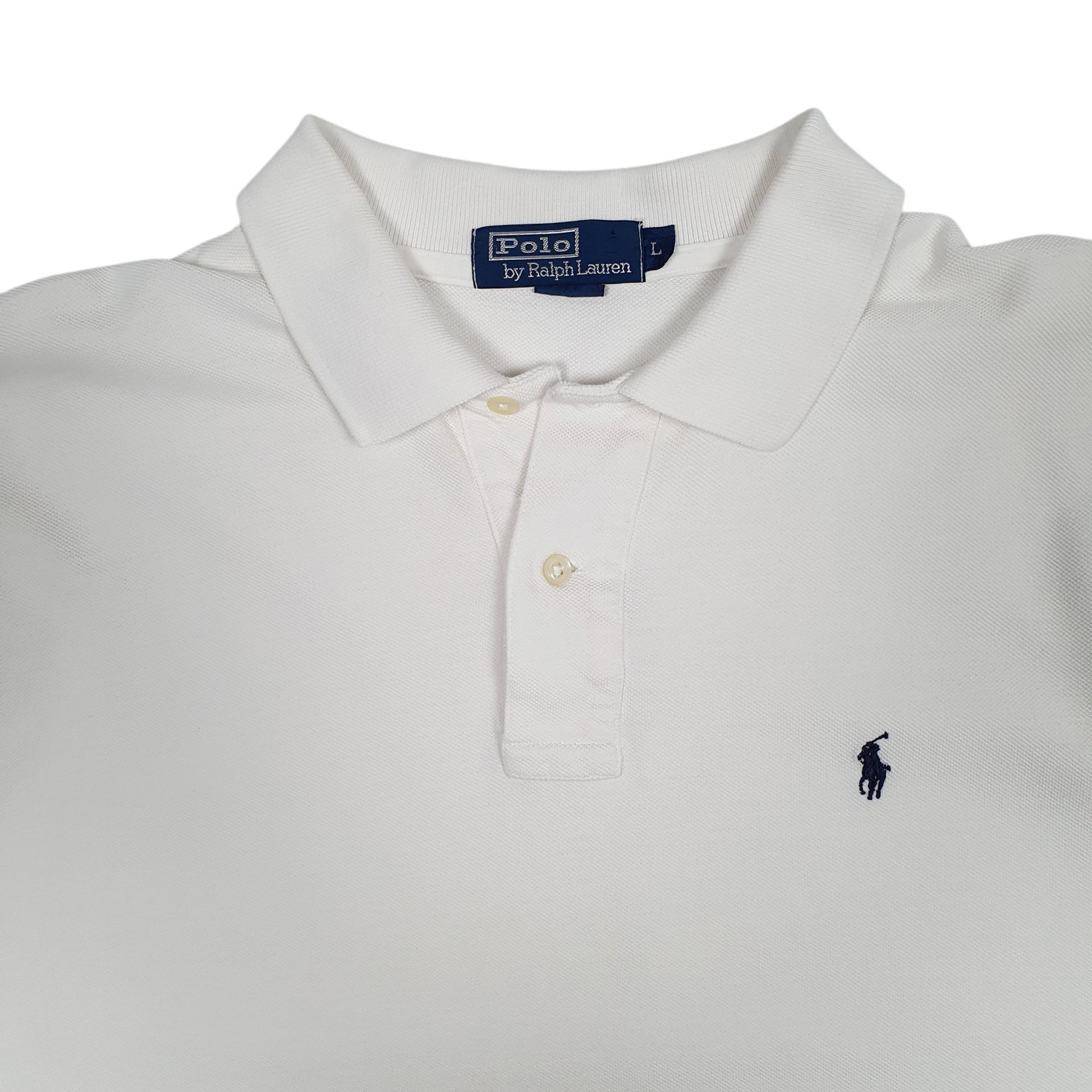 Mens White Polo Ralph Lauren   Polo Shirt