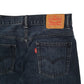 Mens Blue Levis 505  Shorts