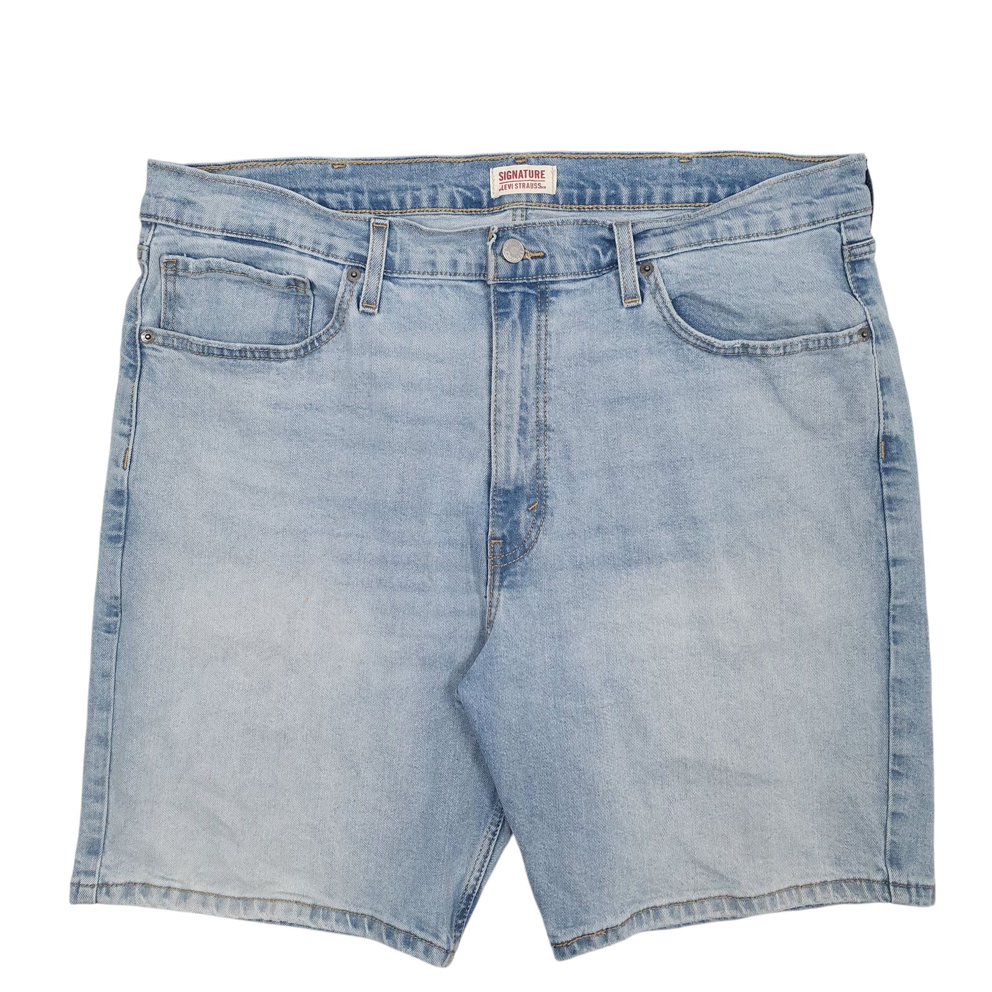 Mens Blue Levis Signature Denim Shorts