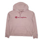Womens Pink Champion  Hoodie Jumper