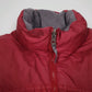 Womens Red The North Face Nuptse  Coat