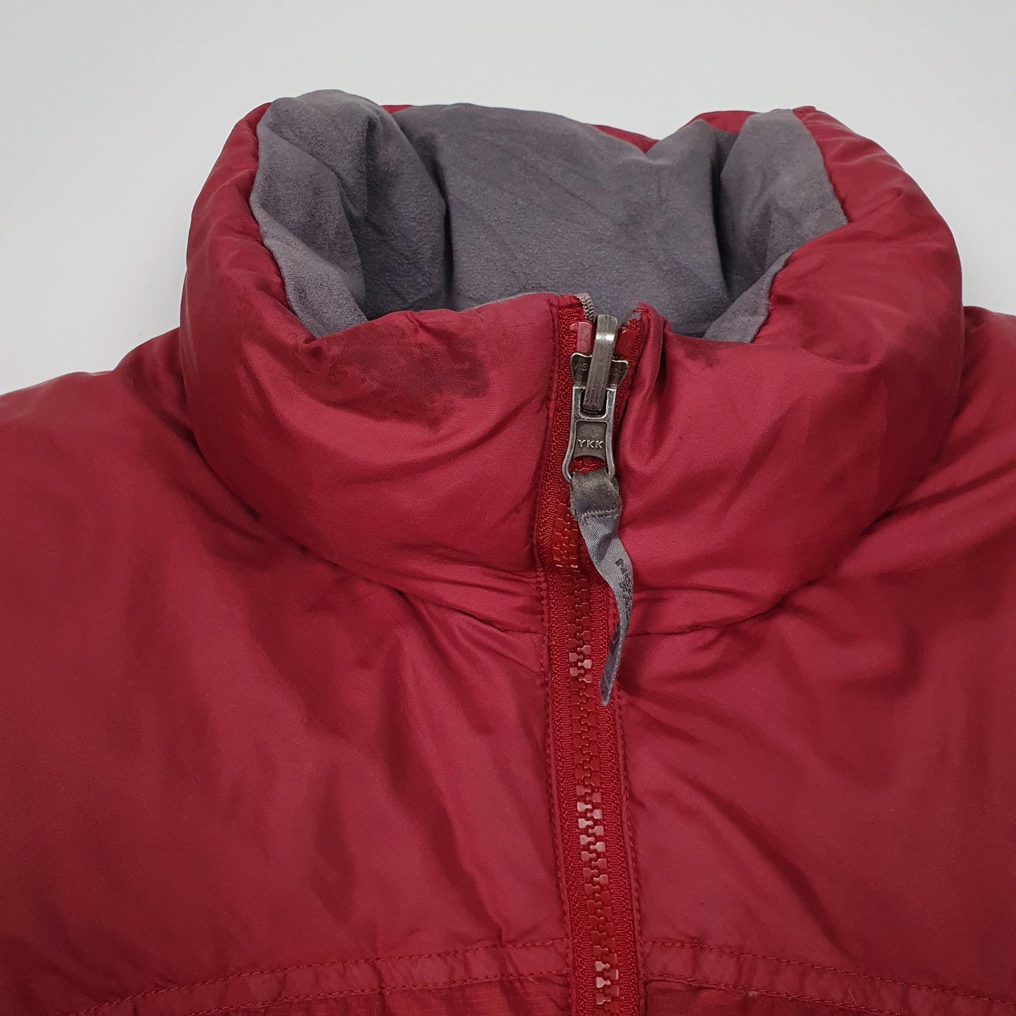 Womens Red The North Face Nuptse  Coat