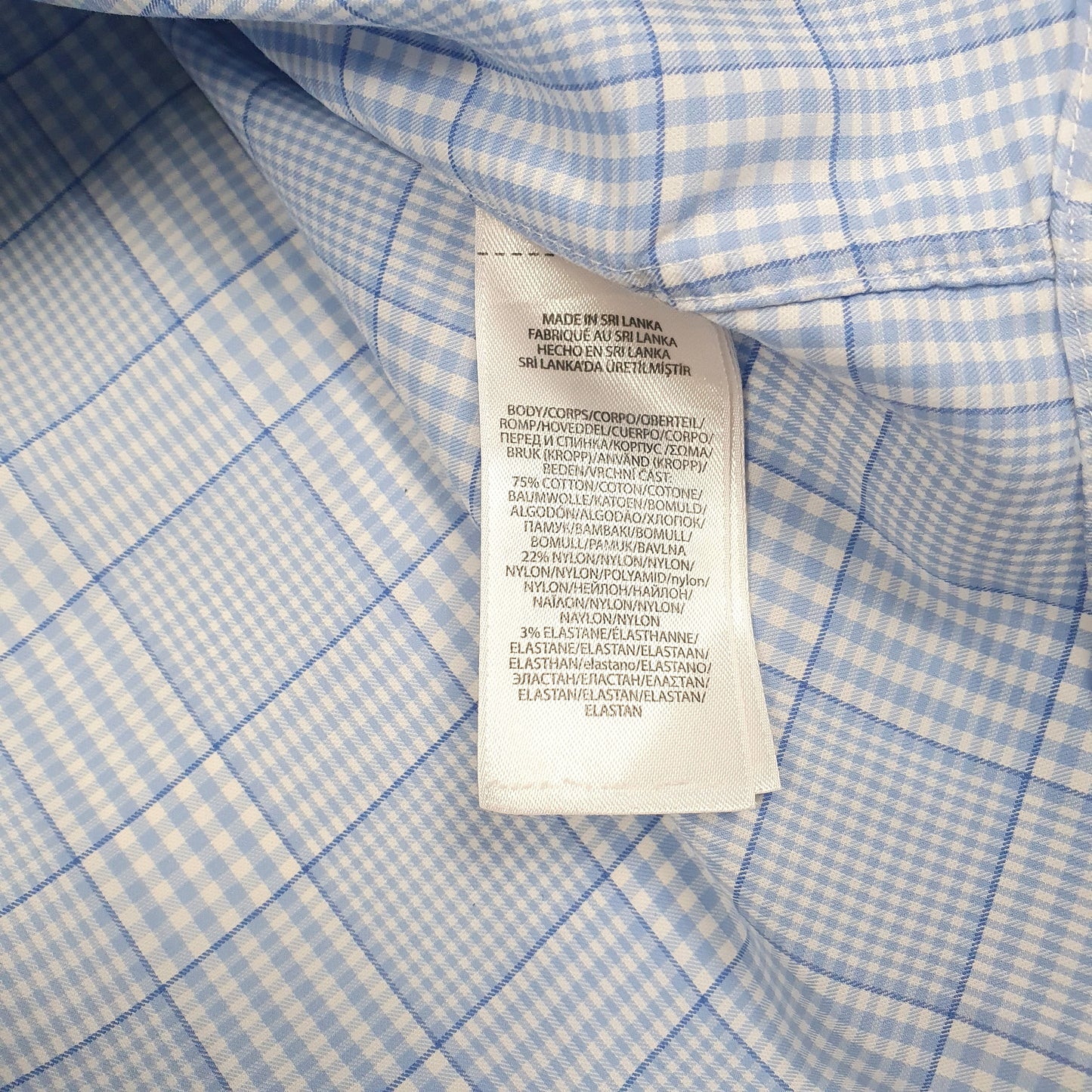 Mens Blue Ralph Lauren Performance  Shirt