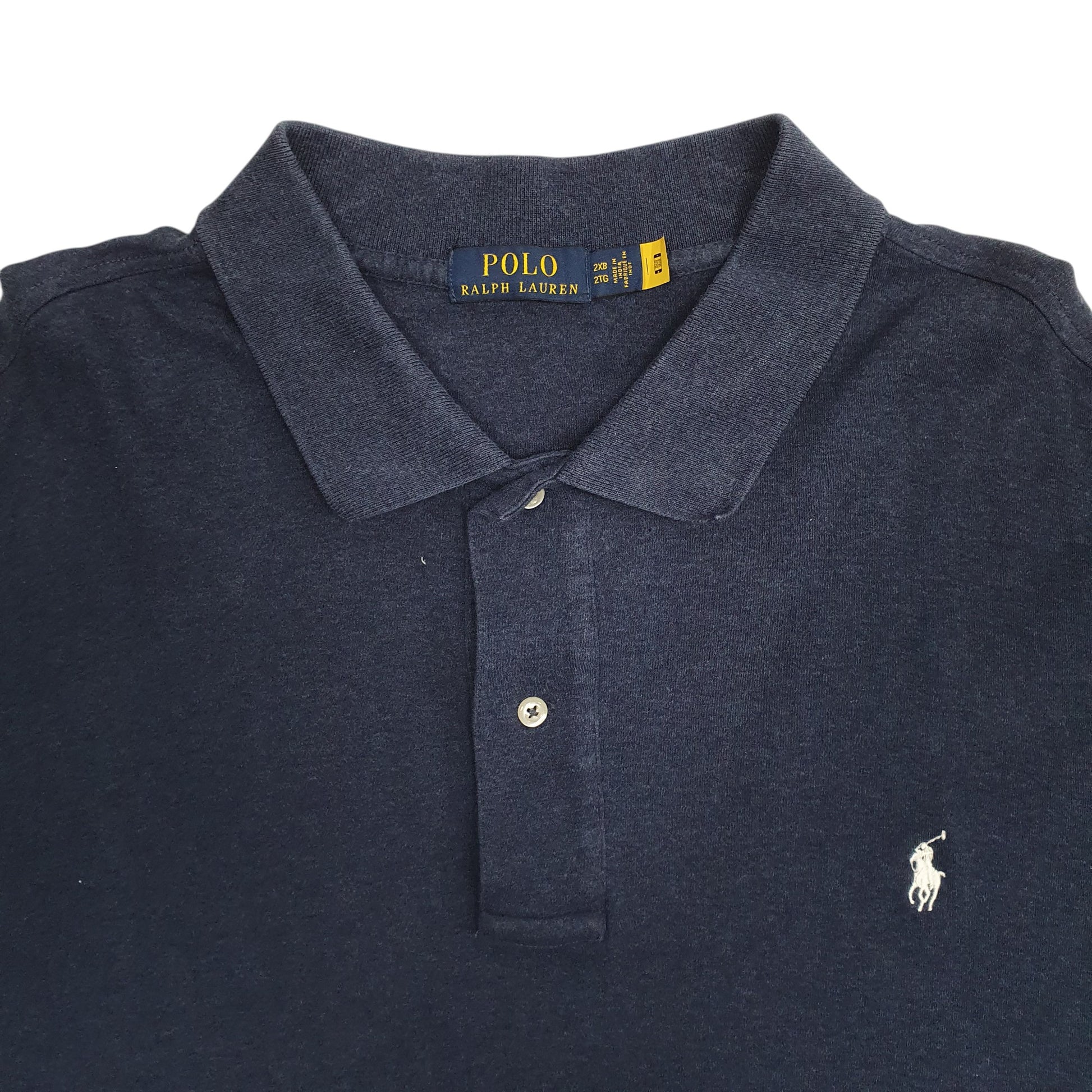 Mens Navy Polo Ralph Lauren Stretch  Polo Shirt