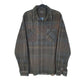 Mens Grey Guess Corduroy Long Sleeve Shirt