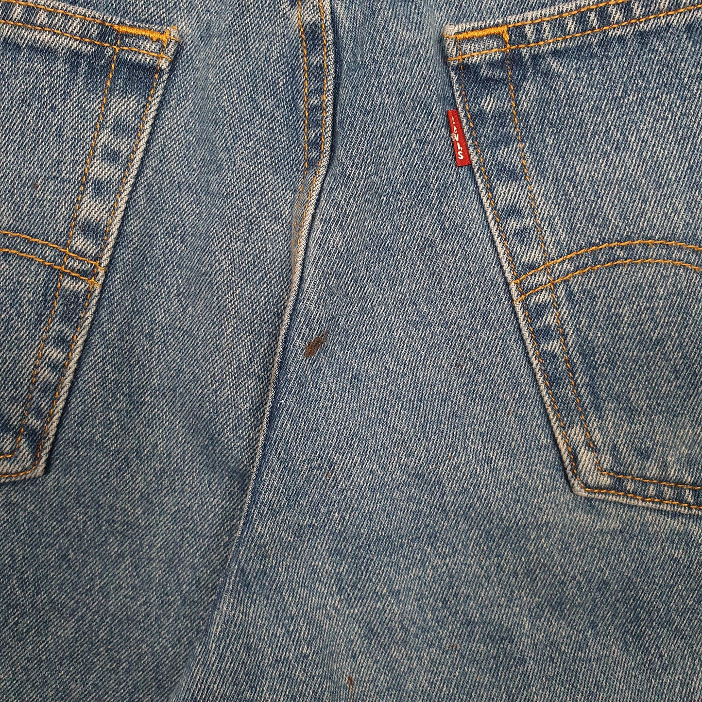 Mens Blue Levis 550  Shorts