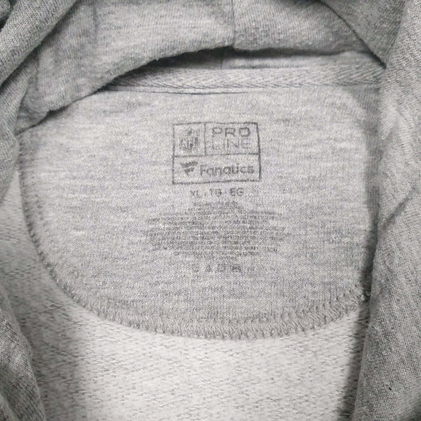 Womens Grey NFL Philadelphia Eagles Hoodie Jumper