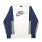 Mens White Nike  Crewneck Jumper