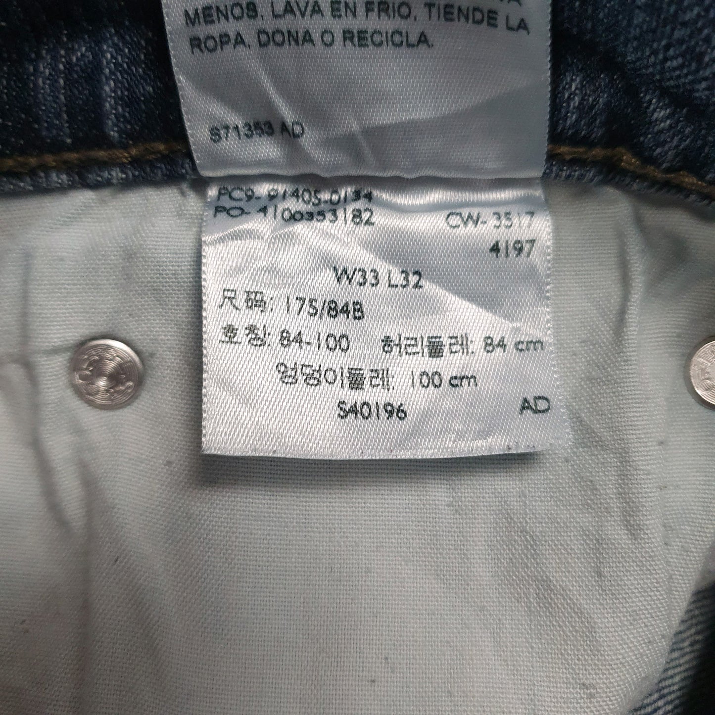 Mens Blue Levis   Jeans