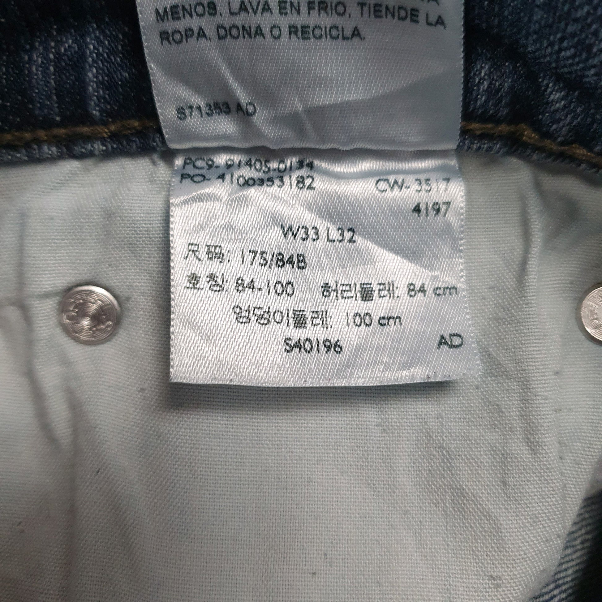 Mens Blue Levis   Jeans