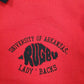 Mens Red Barbarian University of Arkansas  Polo Shirt