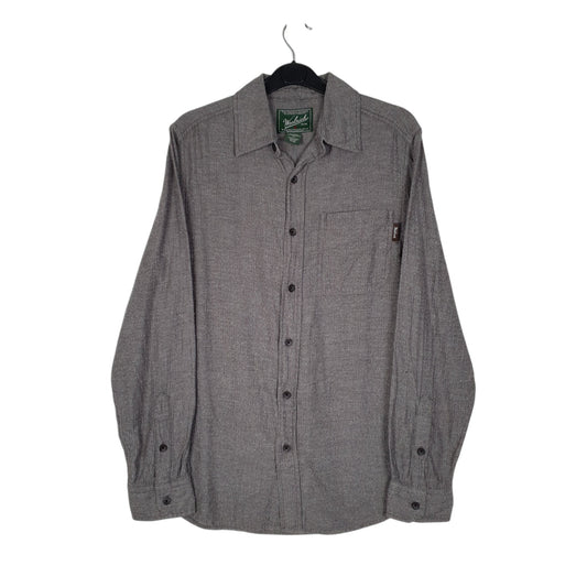Mens Grey Woolrich  Long Sleeve Shirt