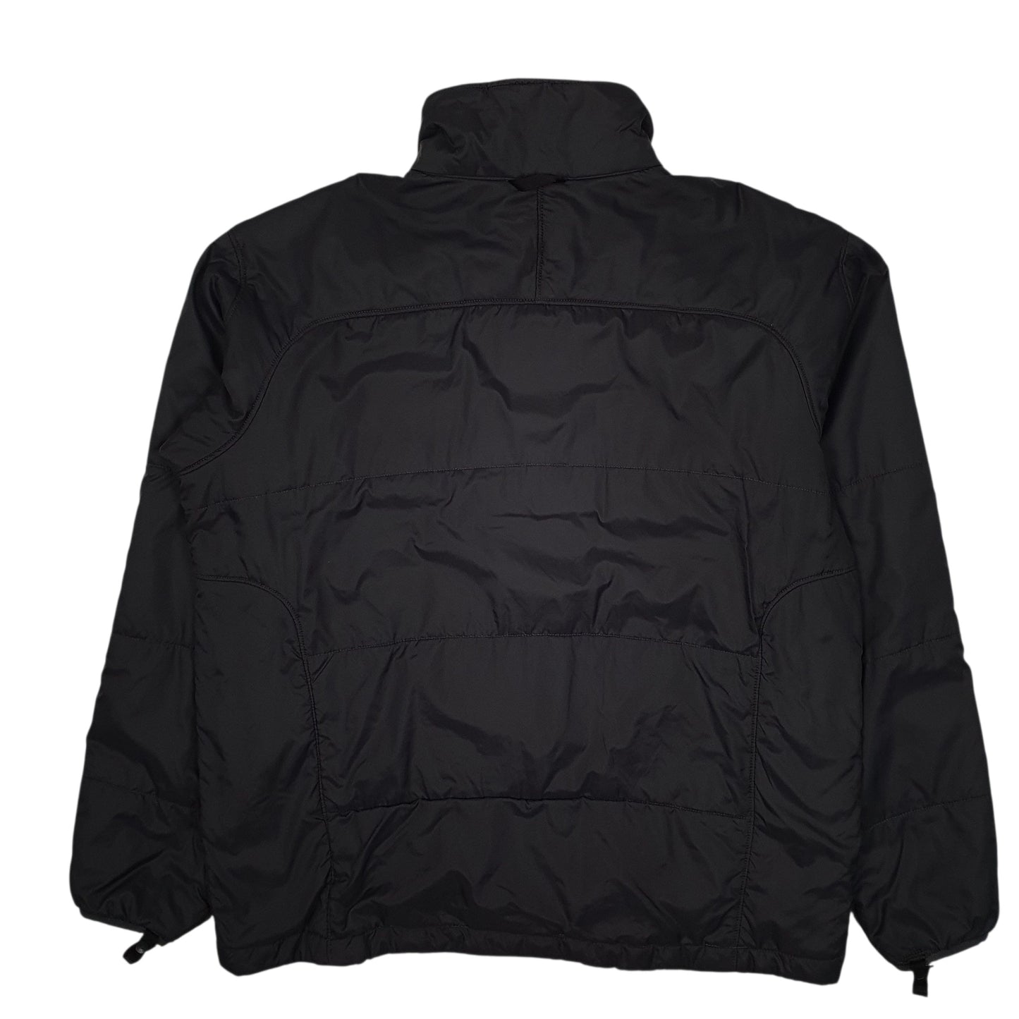 Mens Grey The North Face Padded Hoodie Coat