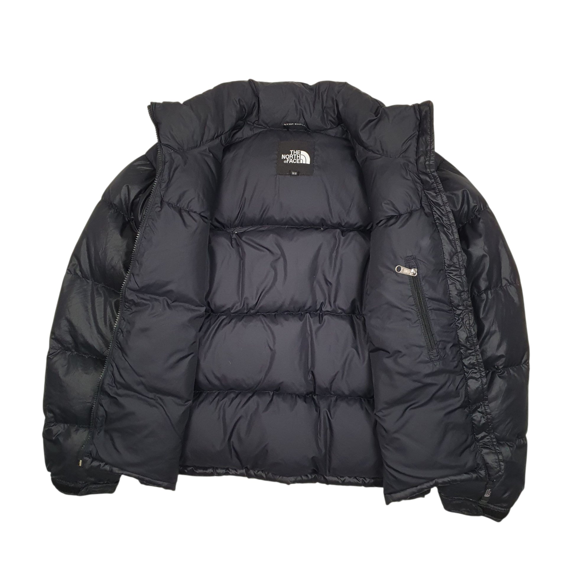 Mens Black The North Face Nuptse Retro 1996  Coat
