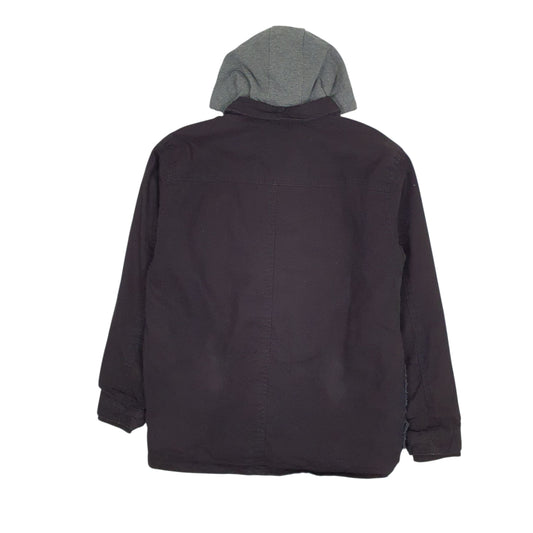 Mens Black Wrangler   Coat