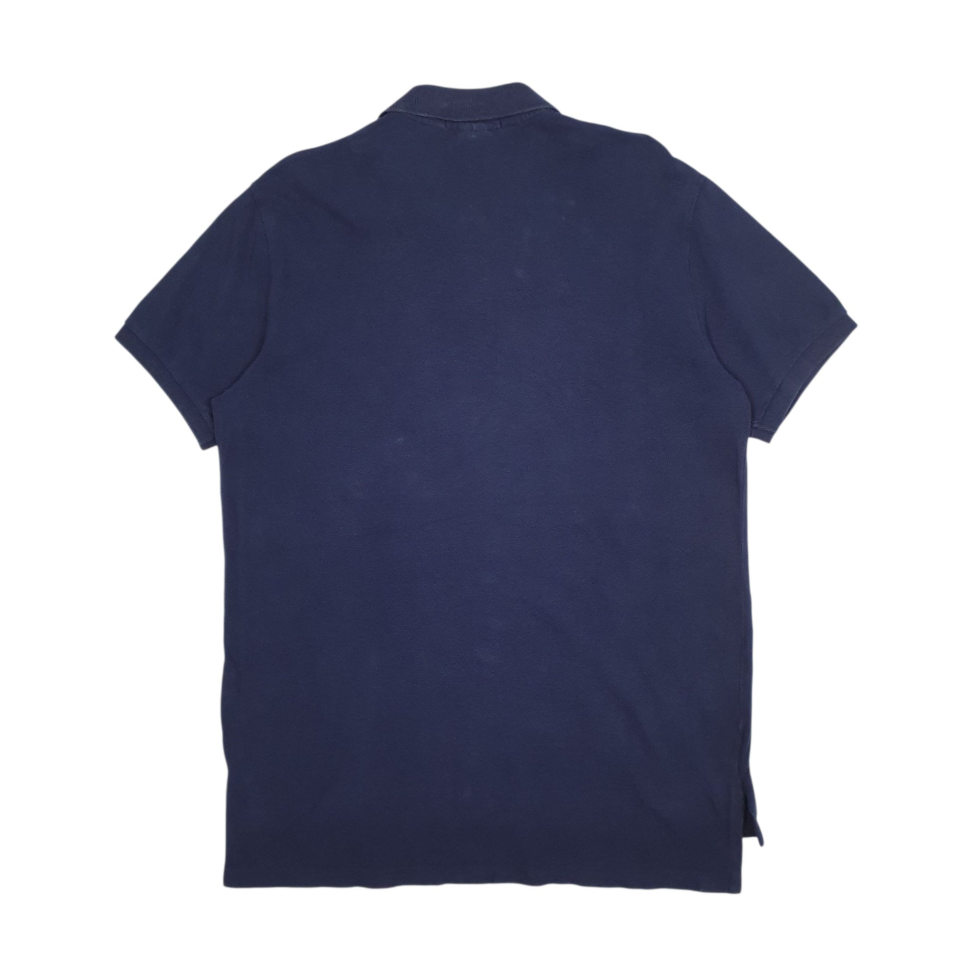 Mens Navy Polo Ralph Lauren Custom Fit  Polo Shirt